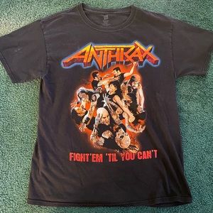 Men’s Anthrax 2011-2012 World Tour Shirt